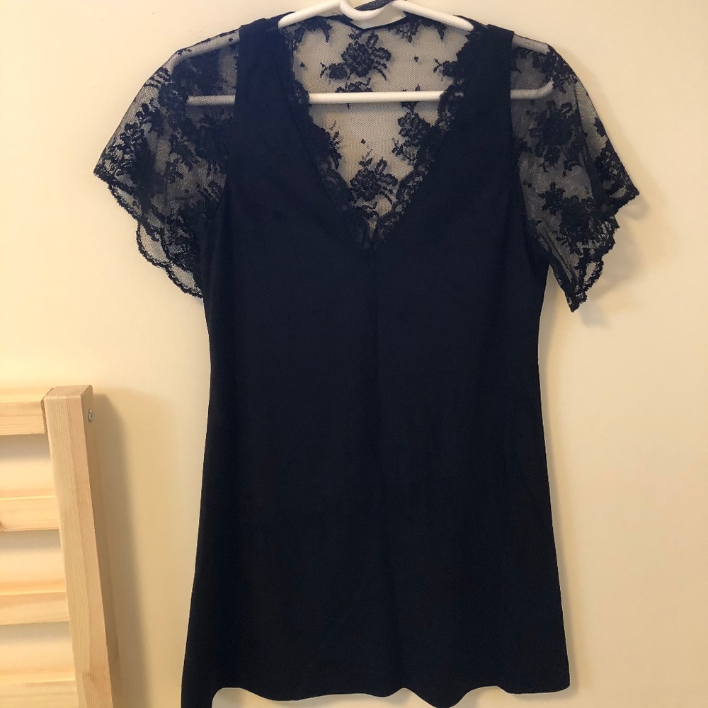 Sexy Zara lace dress, Black